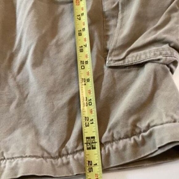 Abercrombie and Fitch Paratroops Belted Cargo Shorts Sz XL Vintage - Picture 6 of 7